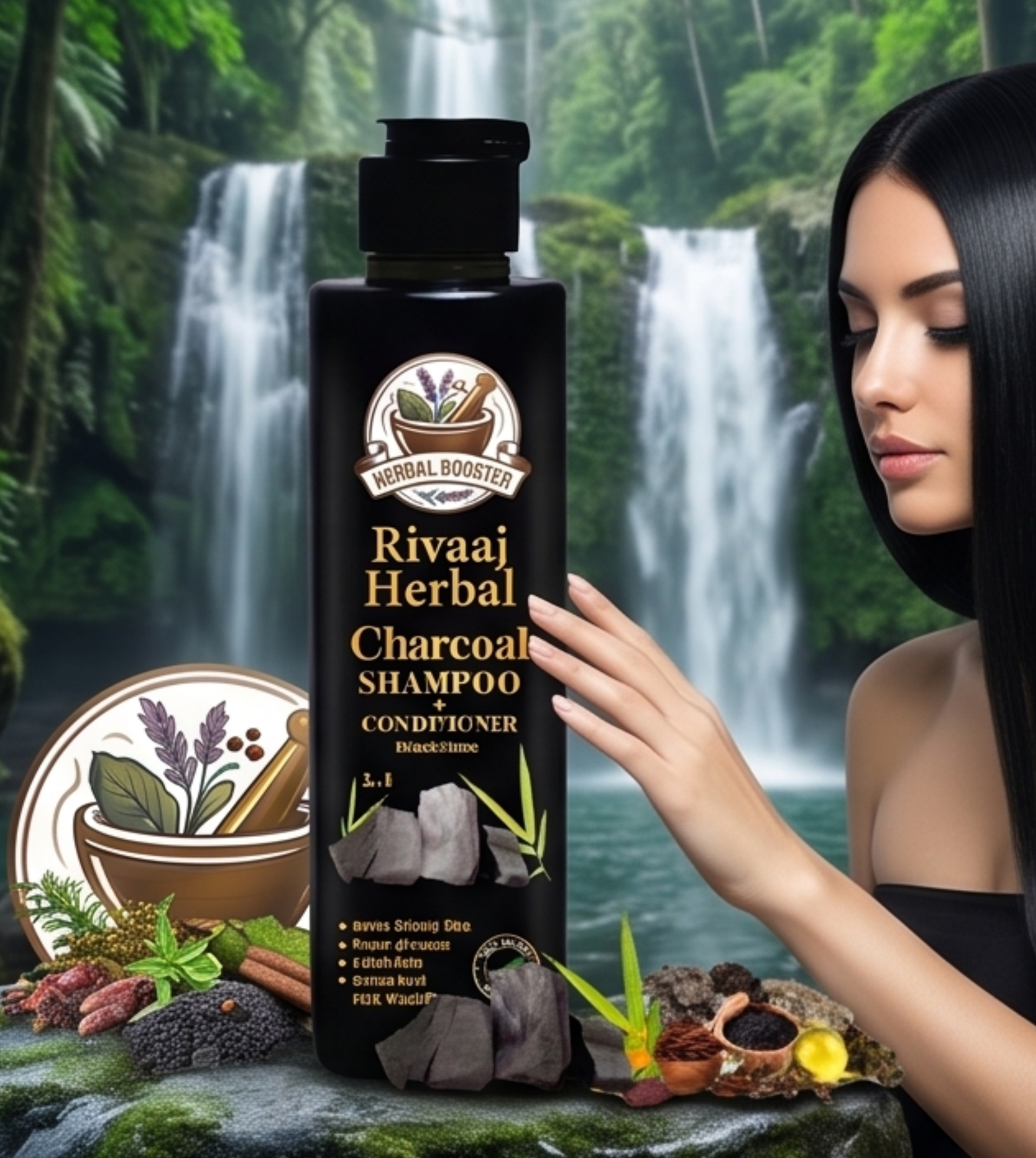 Rivaaj Herbal Hair Oil & Organic Shampoo